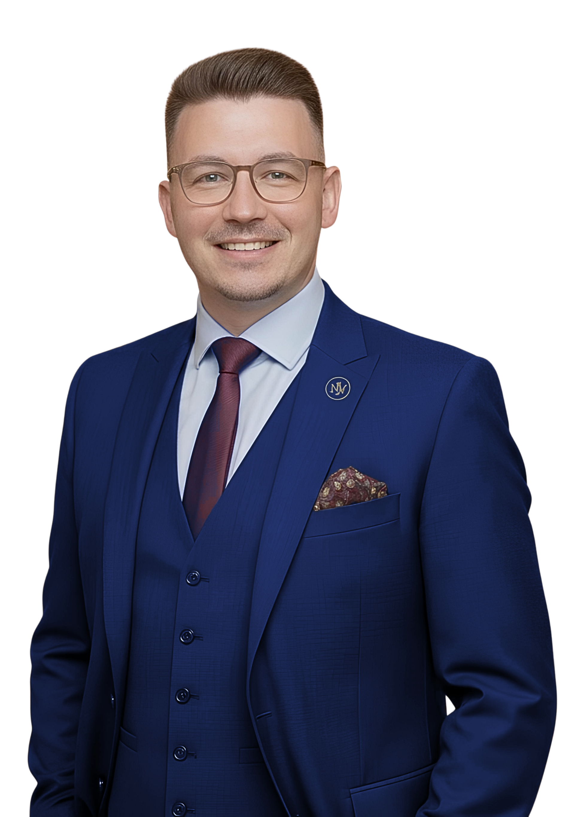 Portrait-Maximilian-Walter-blauer-Anzug Maximilian Walter